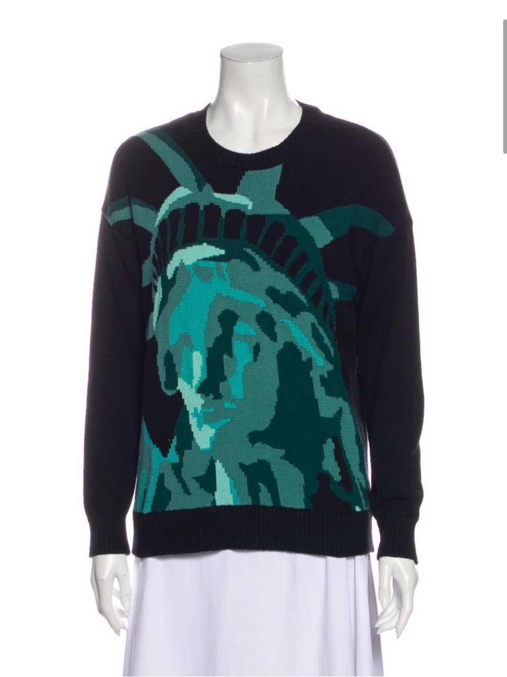 Tibi Sweater Lady of Liberty